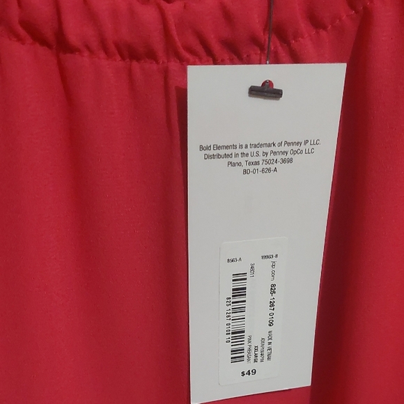 Bold Elements Women's Pink Blouse - Picture 3 of 4